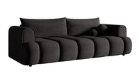 Sofa-lova ELIN, grafito veliūras, Magic