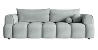 Sofa-lova ELIN, šviesiai pilka, Magic