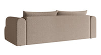 Sofa-lova ELIN, tamsiai smėlinė bouclé