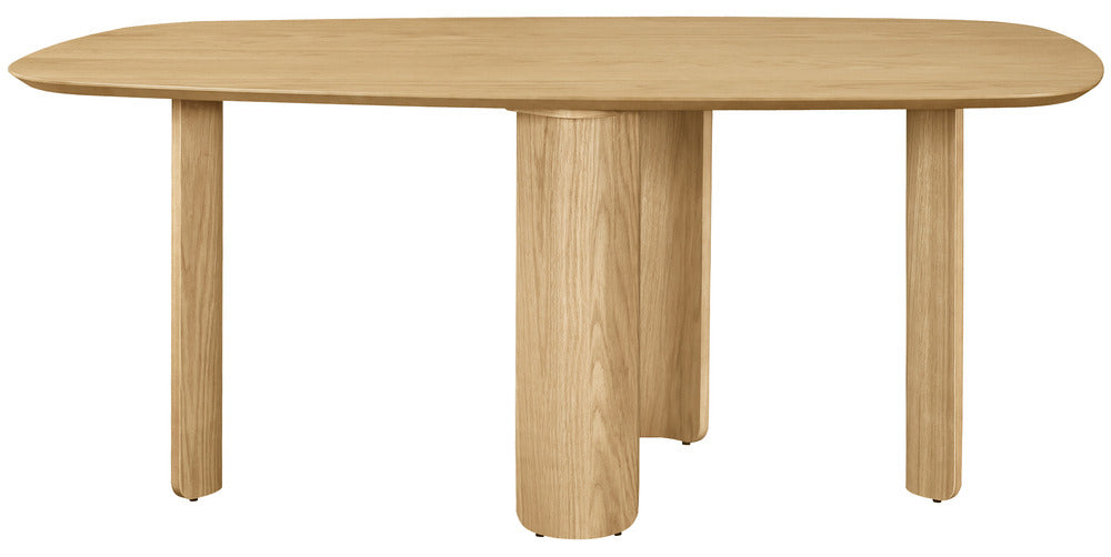 Stalas JULIE, 180×90, natūralus, ąžuolas