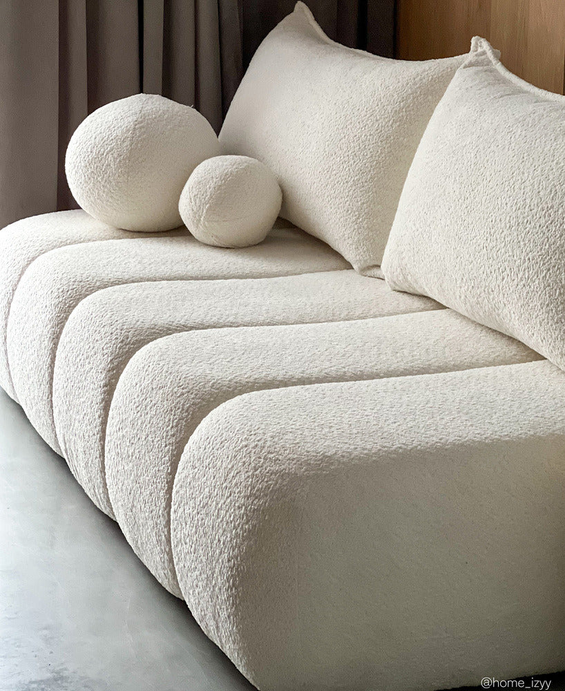 Sofa-lova ELIN mini, kreminė, Coral