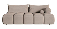 Sofa-lova ELIN mini, smėlinis šenilas