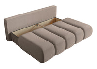Sofa-lova ELIN mini, smėlinis šenilas