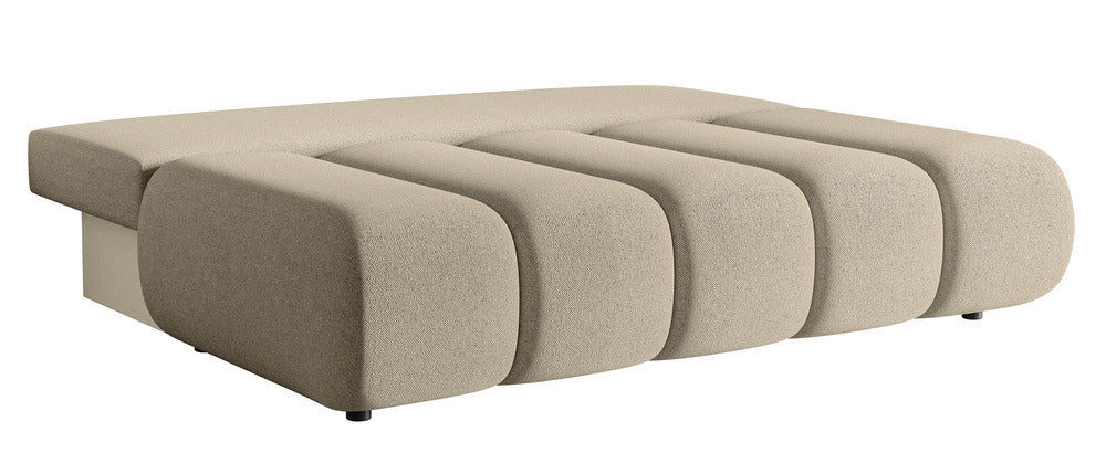 Sofa-lova ELIN mini, šviesiai smėlinis šenilas