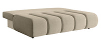 Sofa-lova ELIN mini, šviesiai smėlinis šenilas