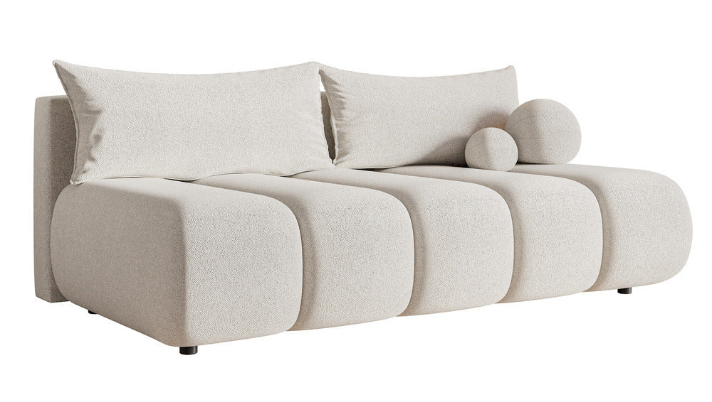 Sofa-lova ELIN mini, kreminė, Sicuro