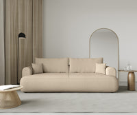 Sofa-lova CORMAC, šviesiai smėlinė, Sicuro