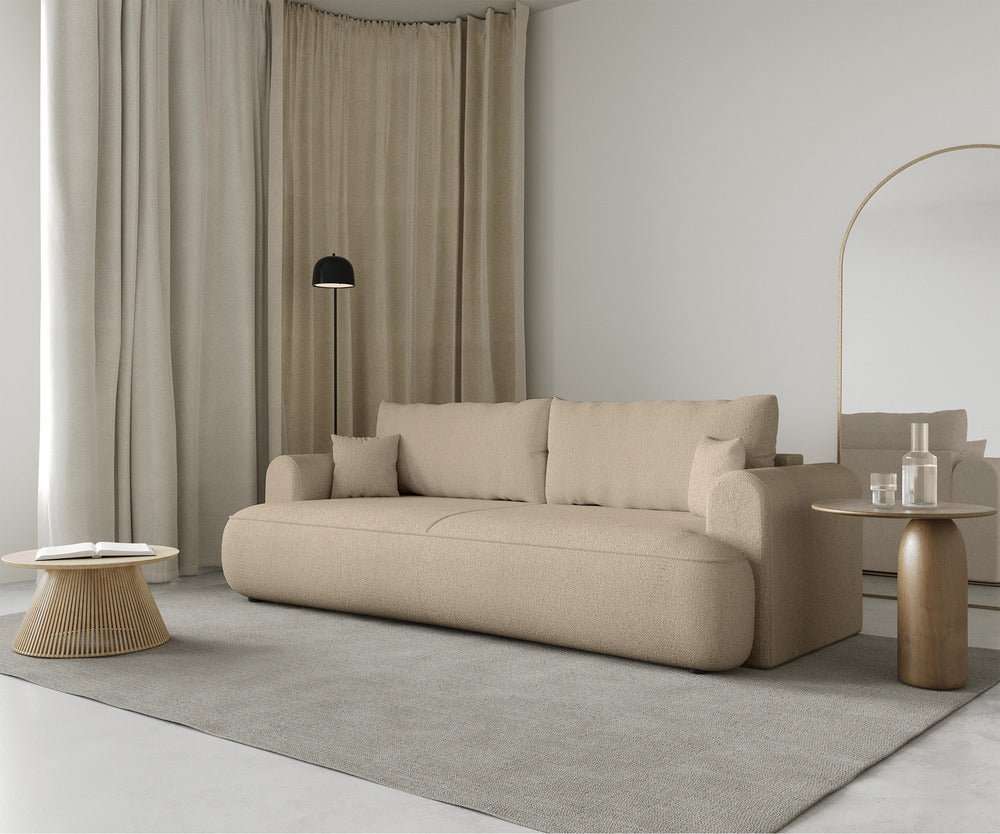 Sofa-lova CORMAC, šviesiai smėlinė, Sicuro