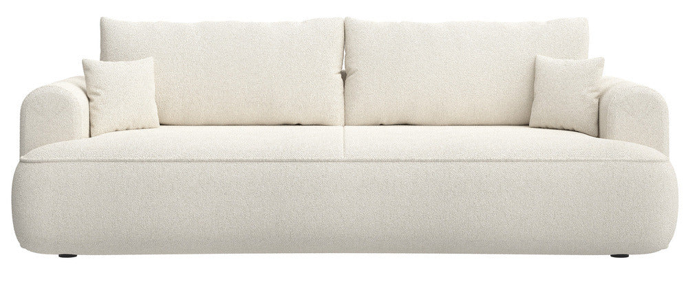 Sofa-lova CORMAC, kreminis šenilas, Sicuro
