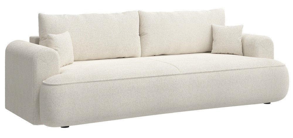 Sofa-lova CORMAC, kreminis šenilas, Sicuro
