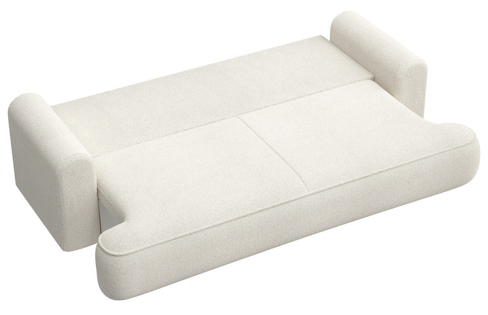 Sofa-lova CORMAC, kreminis šenilas, Sicuro
