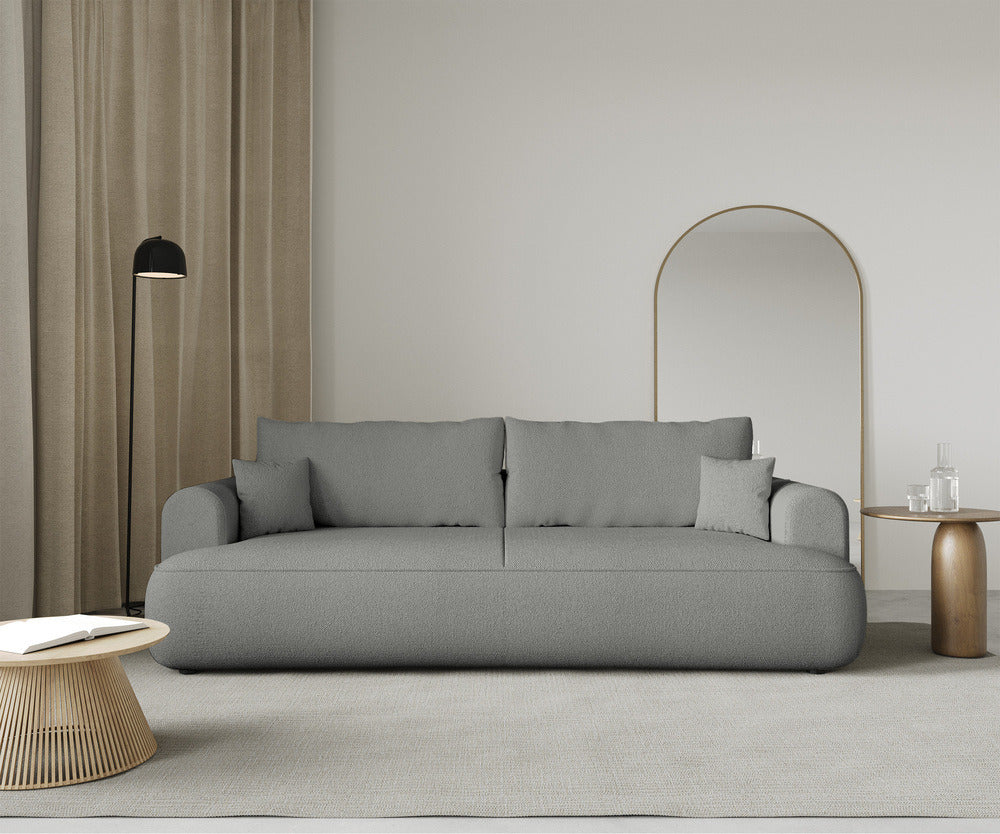 Sofa-lova CORMAC, pilkas šenilas, Sicuro