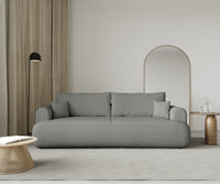 Sofa-lova CORMAC, pilkas šenilas, Sicuro