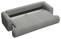 Sofa-lova CORMAC, pilkas šenilas, Sicuro