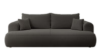 Sofa-lova CORMAC, tamsiai pilka bouclé