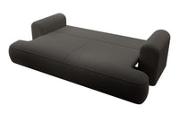 Sofa-lova CORMAC, tamsiai pilka bouclé