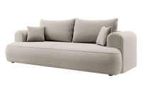 Sofa-lova CORMAC, balta, veliūras
