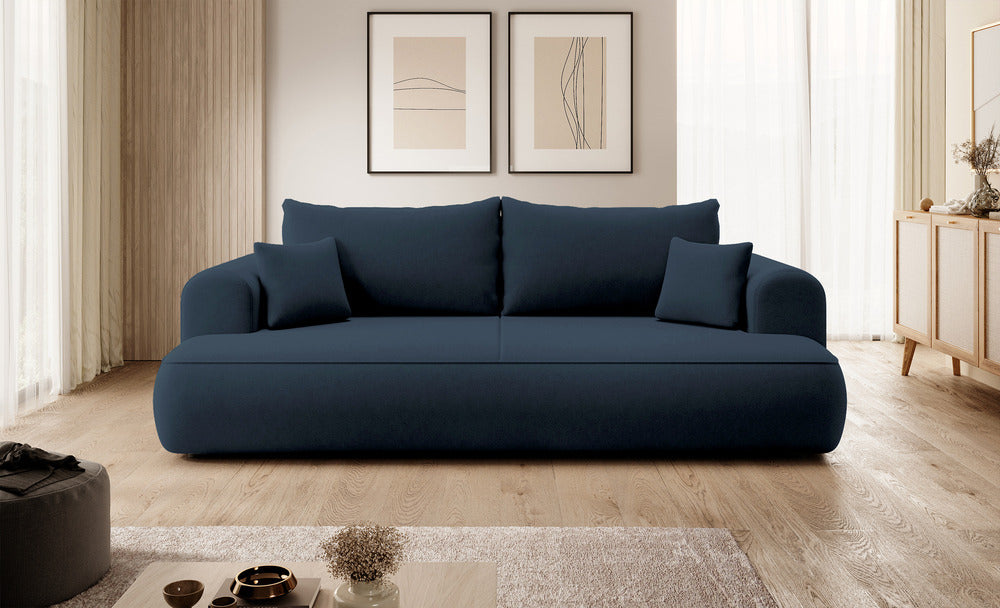 Sofa-lova CORMAC, tamsiai mėlyna