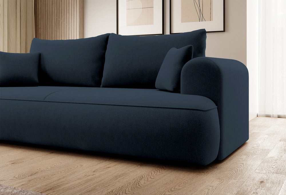 Sofa-lova CORMAC, tamsiai mėlyna