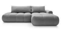 Kampinė sofa TARRA, pilkas, dešinė