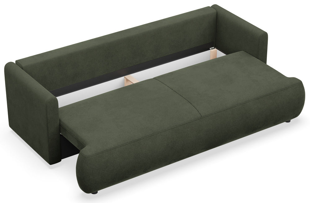 Sofa-lova CORMAC mini, alyvuogių, žalia