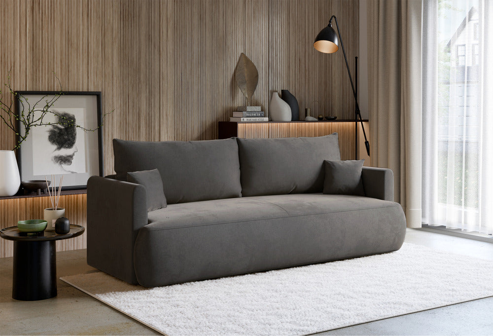 Sofa-lova CORMAC mini, tamsiai pilka