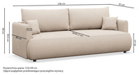 Sofa-lova CORMAC mini, tamsiai pilka