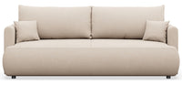 Sofa-lova CORMAC mini, kreminis šenilas