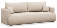 Sofa-lova CORMAC mini, kreminis šenilas