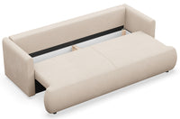 Sofa-lova CORMAC mini, kreminis šenilas