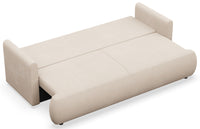 Sofa-lova CORMAC mini, kreminis šenilas
