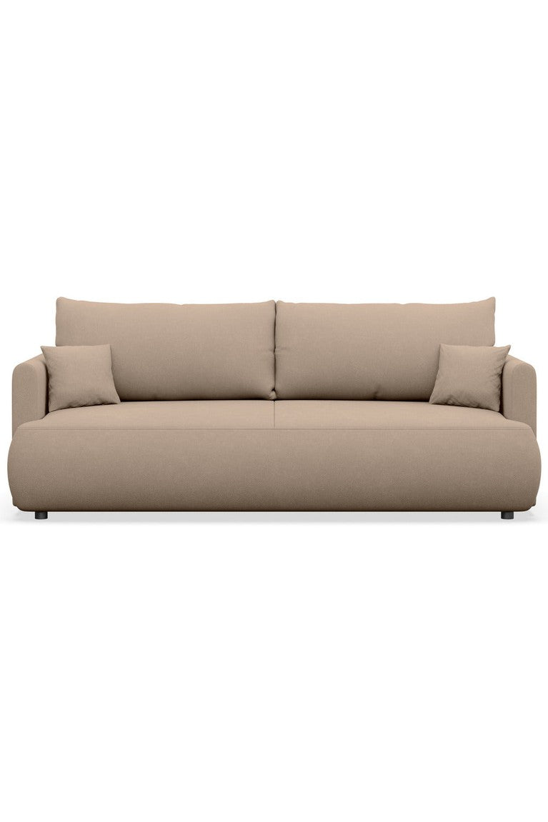 Sofa-lova CORMAC mini, smėlinis šenilas