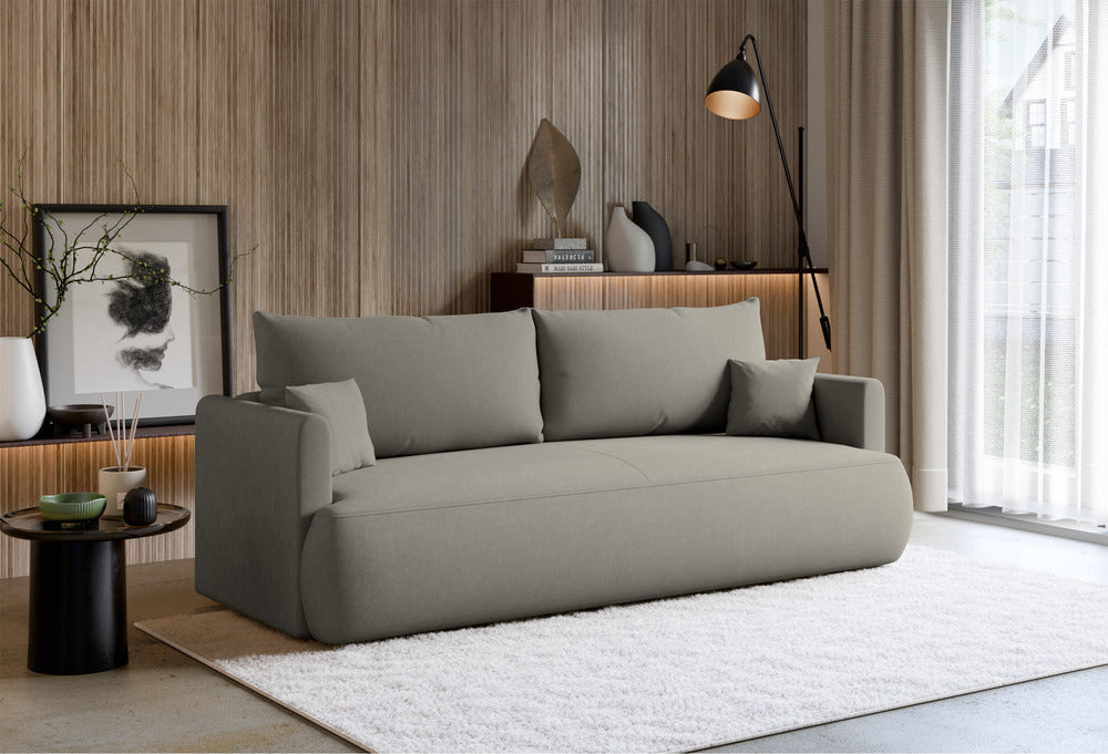 Sofa-lova CORMAC mini, šviesiai pilkas