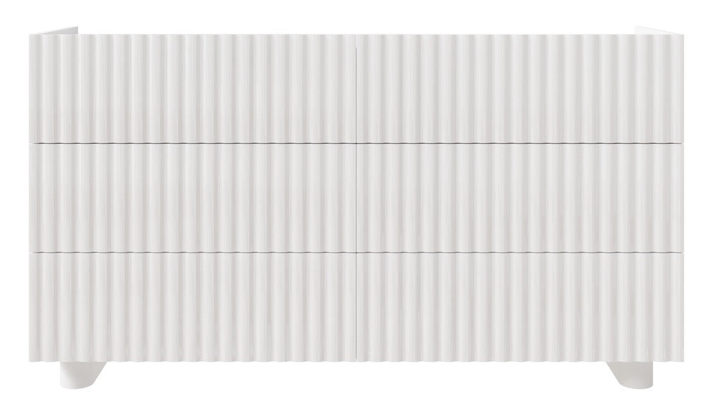 Komoda TAGE, 147 cm, stalčiai, balta