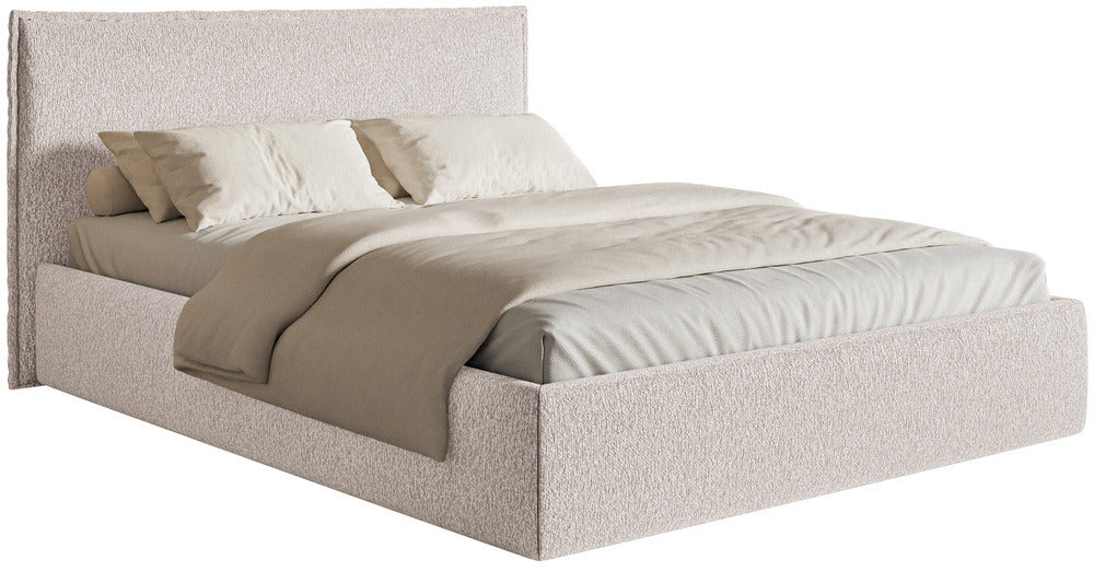 Minkšta lova SOFTIE SLIM, smėlinis šenilas