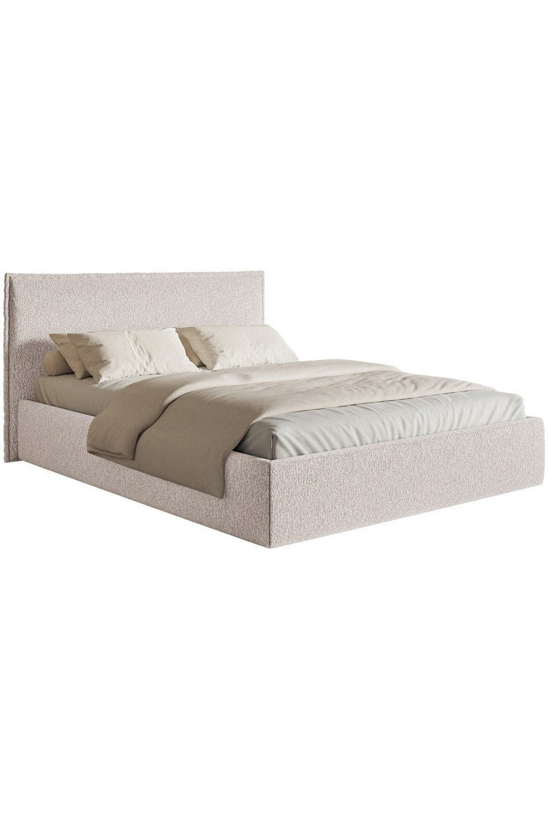 Minkšta lova SOFTIE SLIM, smėlinis šenilas