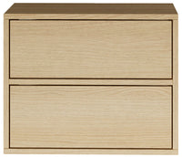 Pakabinama naktinė spintelė ZARI, ąžuolas, 50 cm