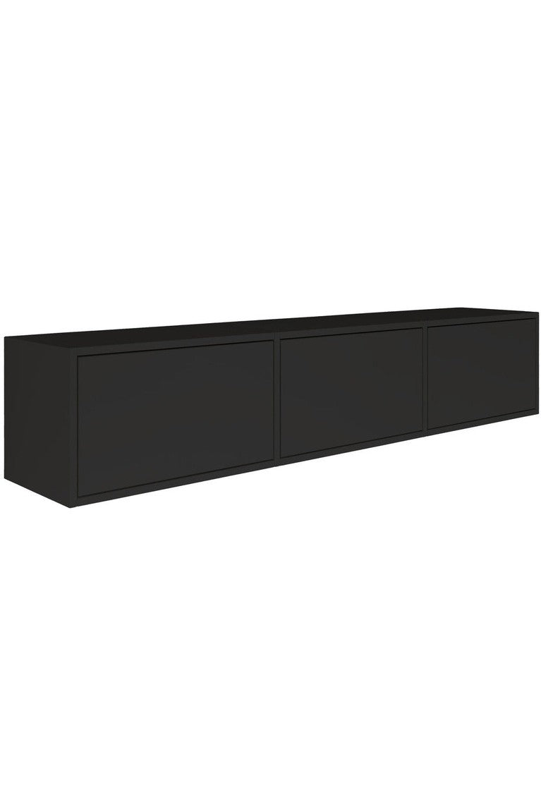 Pakabinama TV spintelė ZARI, juoda, 150 cm