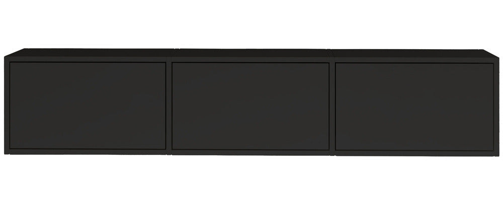 Pakabinama TV spintelė ZARI, juoda, 150 cm