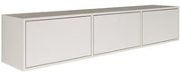 Pakabinama TV spintelė ZARI, balta, 150 cm