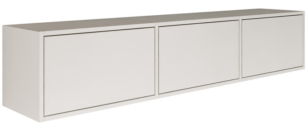 Pakabinama TV spintelė ZARI, balta, 150 cm