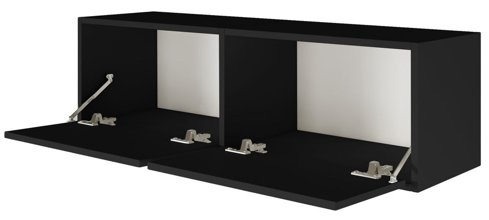 Pakabinama TV spintelė ZARI, juoda, 100 cm