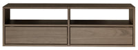 Pakabinama TV spintelė ZARI, riešutas, 100 cm, 2