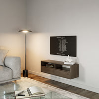 Pakabinama TV spintelė ZARI, riešutas, 100 cm, 2