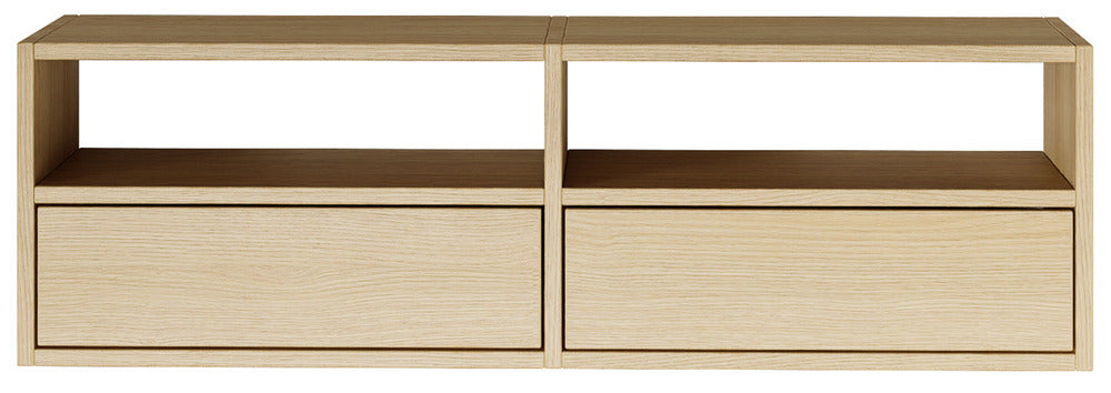 Pakabinama TV spintelė ZARI, ąžuolas, 100 cm