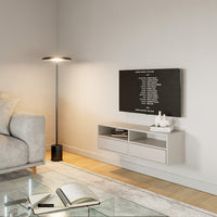 Pakabinama TV spintelė ZARI, kašmyras, 100 cm, 2