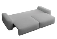 Sofa-lova LIVA, pilkas šenilas