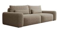 Sofa-lova LIVA, šviesiai ruda bouclé