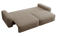 Sofa-lova LIVA, šviesiai ruda bouclé