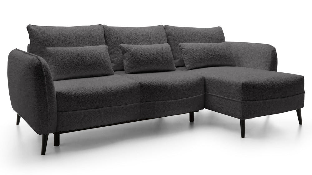 Kampinė sofa MILA bouclé